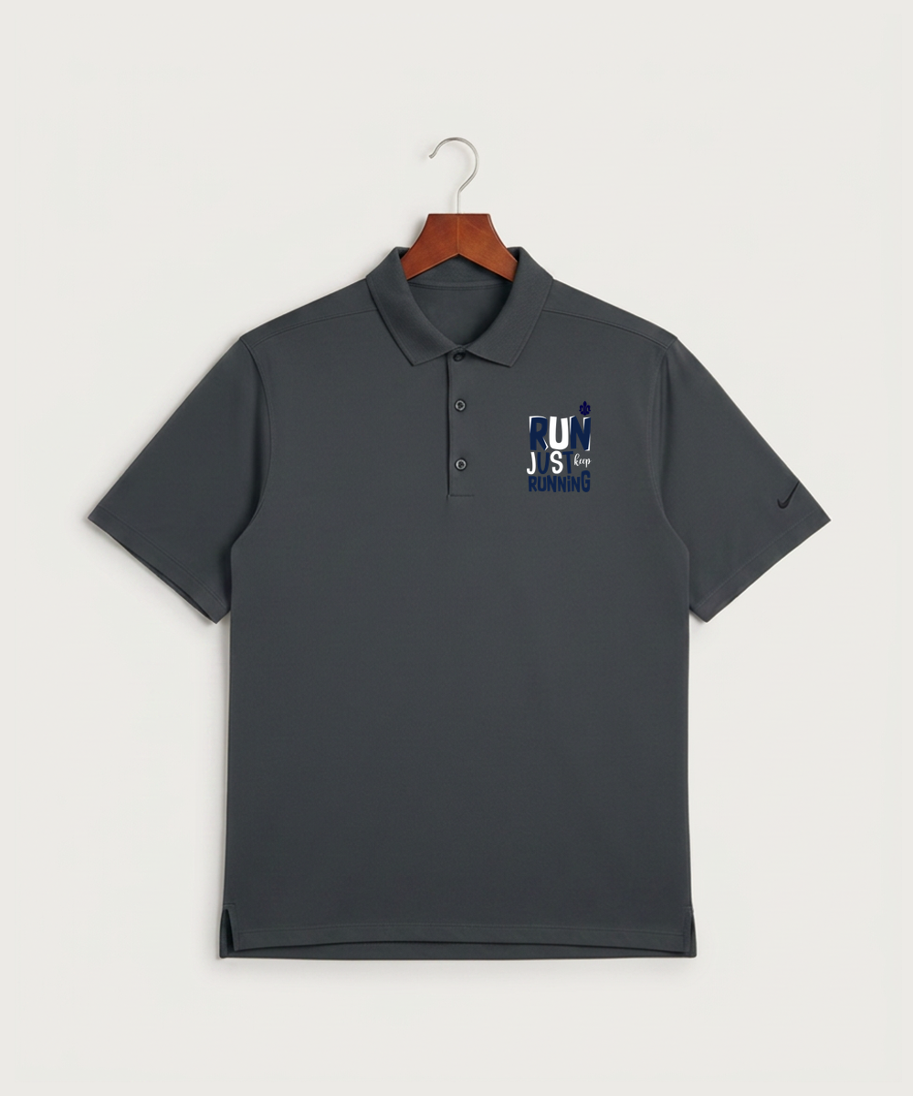 Saint Peter High School Athletics - Anthracite Polo - Left Chest