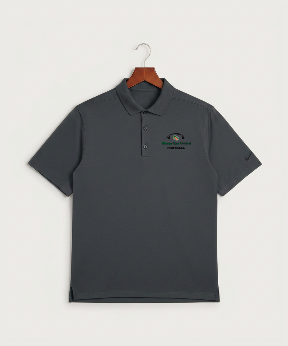 Sleepy Eye United Football (Boys) - Anthracite Polo - Left Chest
