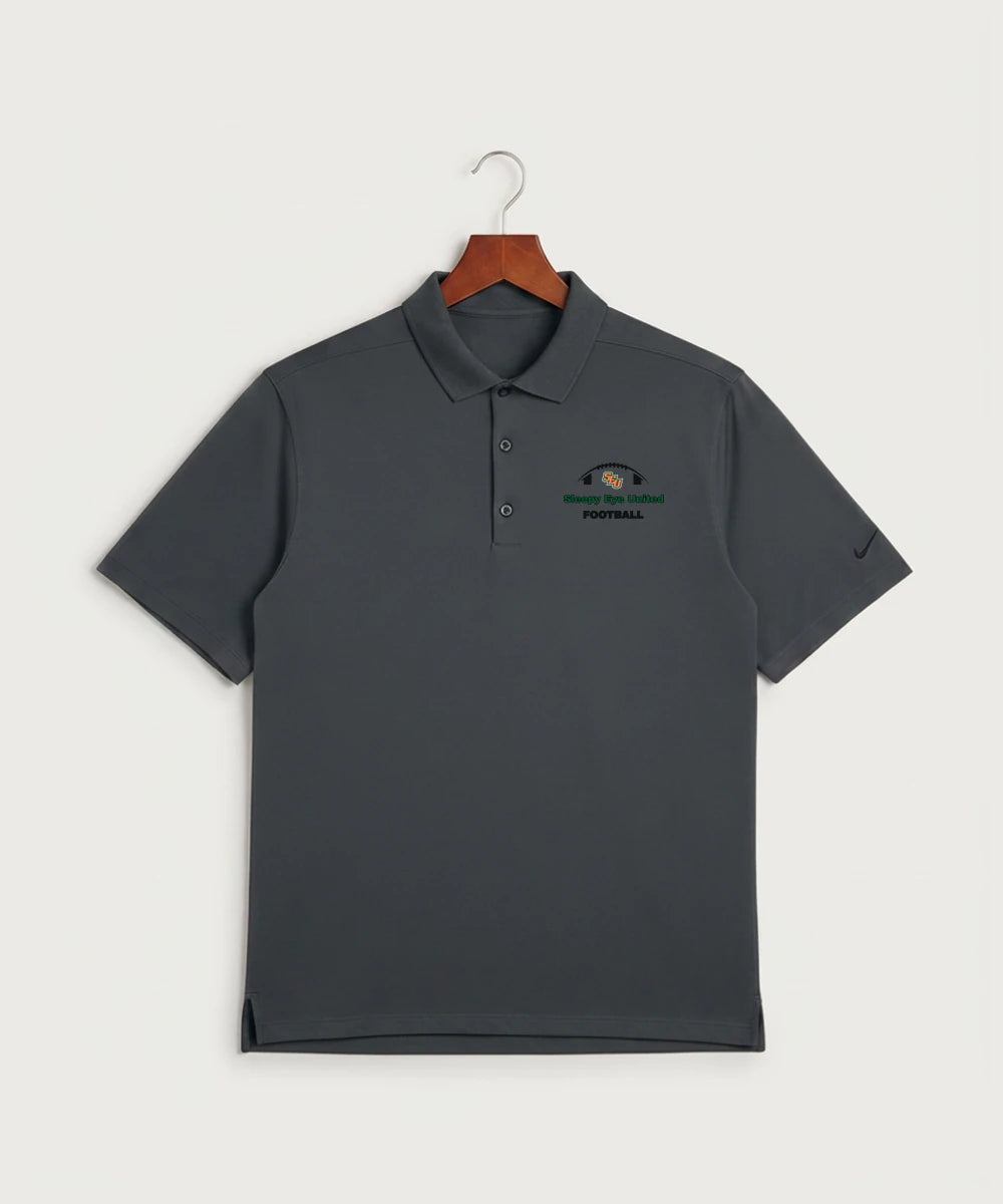 Sleepy Eye United Football (Boys) - Anthracite Polo - Left Chest