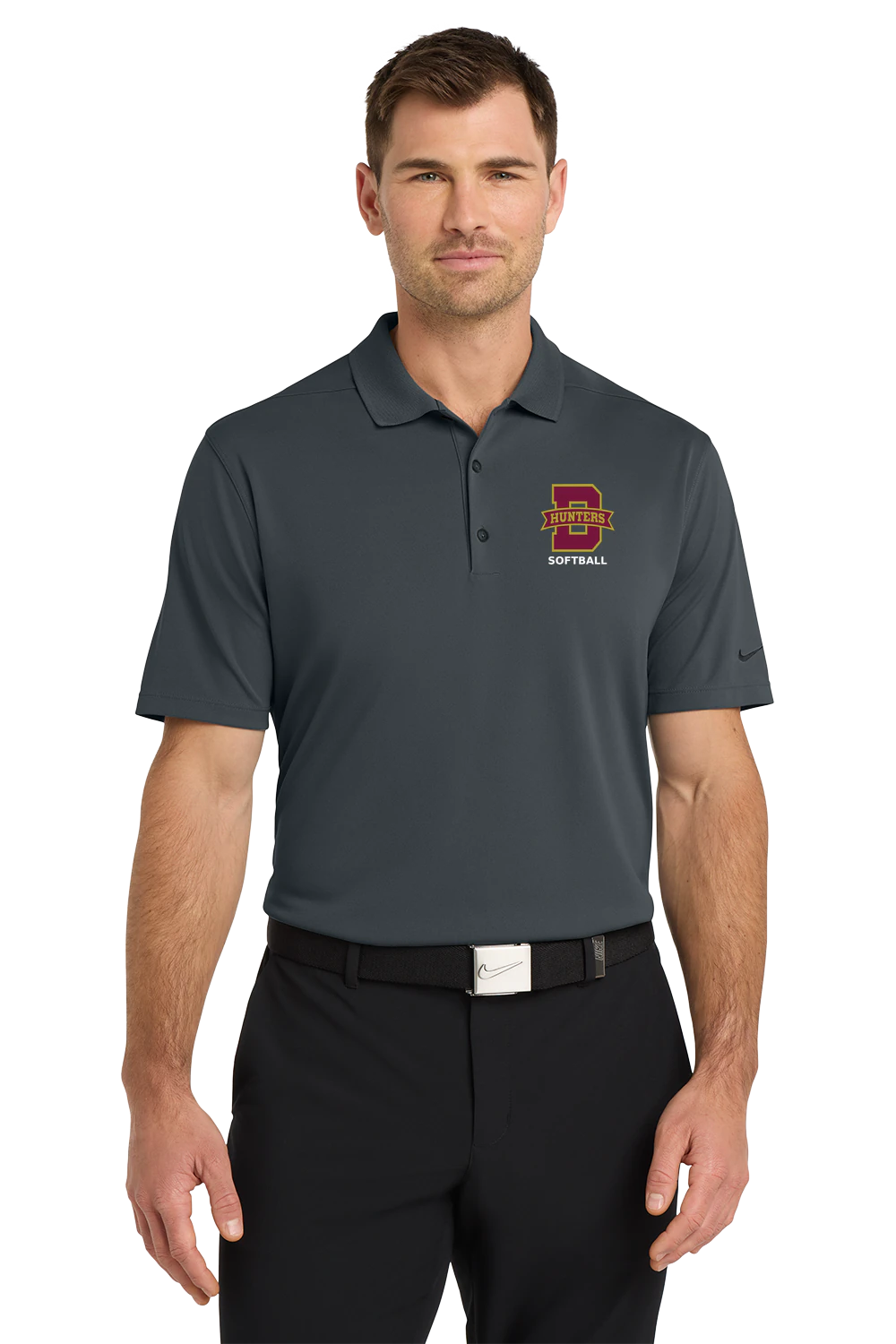 Denfeld Softball - Anthracite Polo - Left Chest