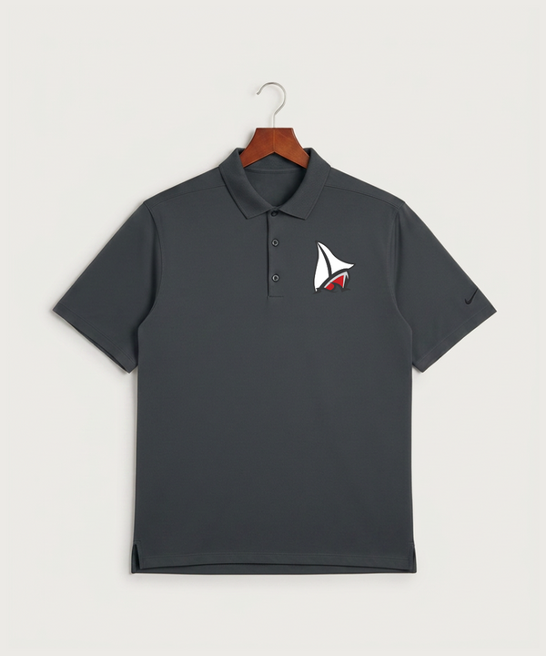 Detroit Lakes Community High School Football (Boys) - Anthracite Polo - Left Chest