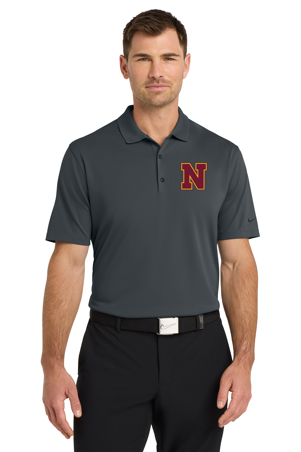 Northfield Baseball - Anthracite Polo - Left Chest