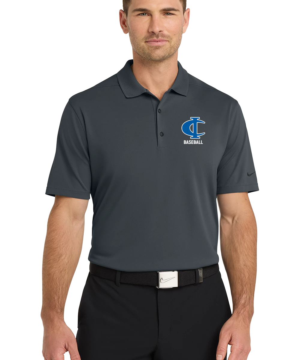 Cambridge Isanti Baseball - Anthracite Polo - Left Chest