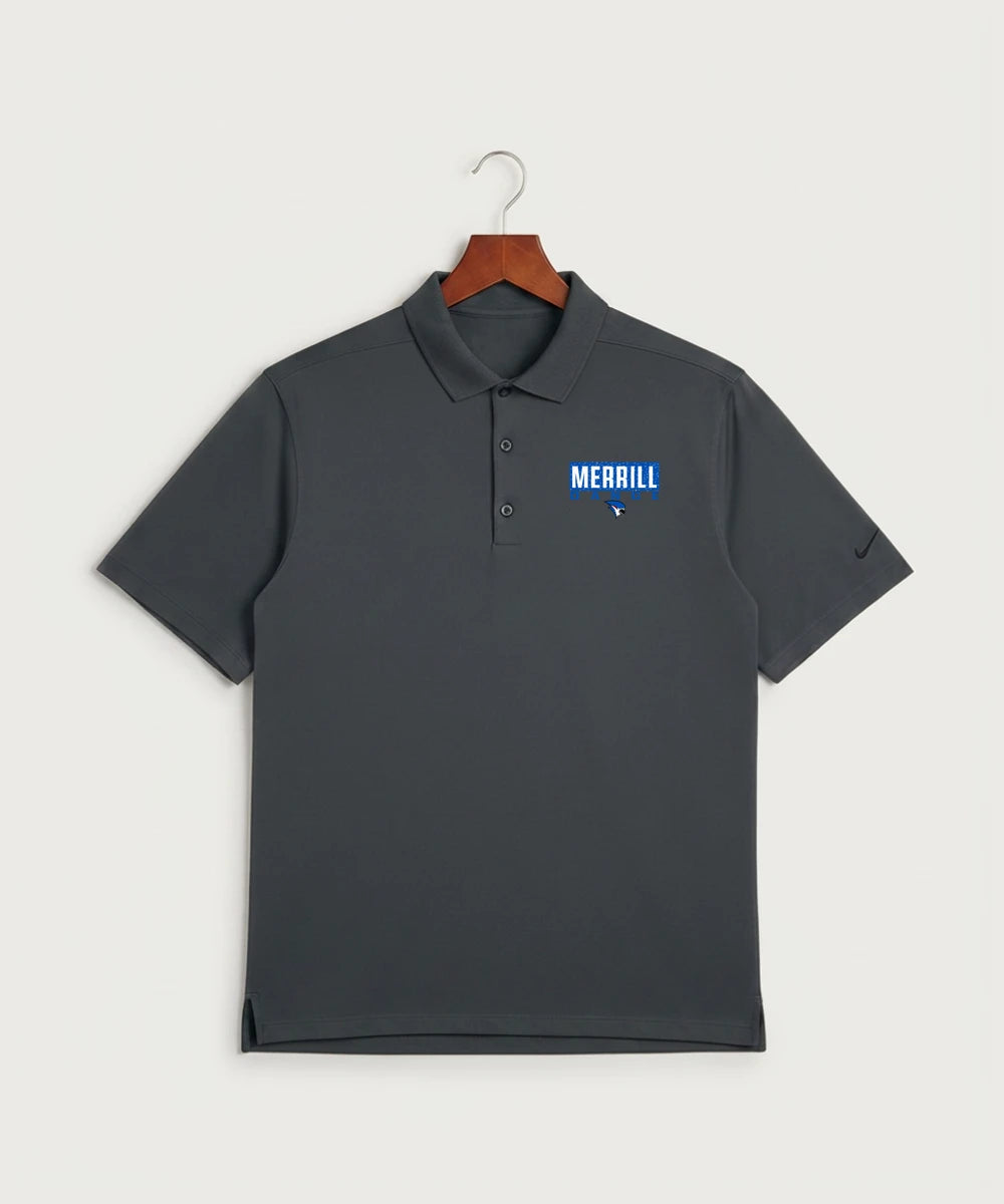 Merrill Dance and Cheer - Anthracite Polo - Left Chest