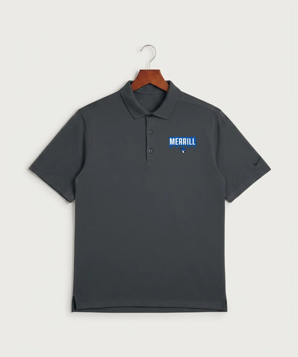 Merrill Dance and Cheer - Anthracite Polo - Left Chest
