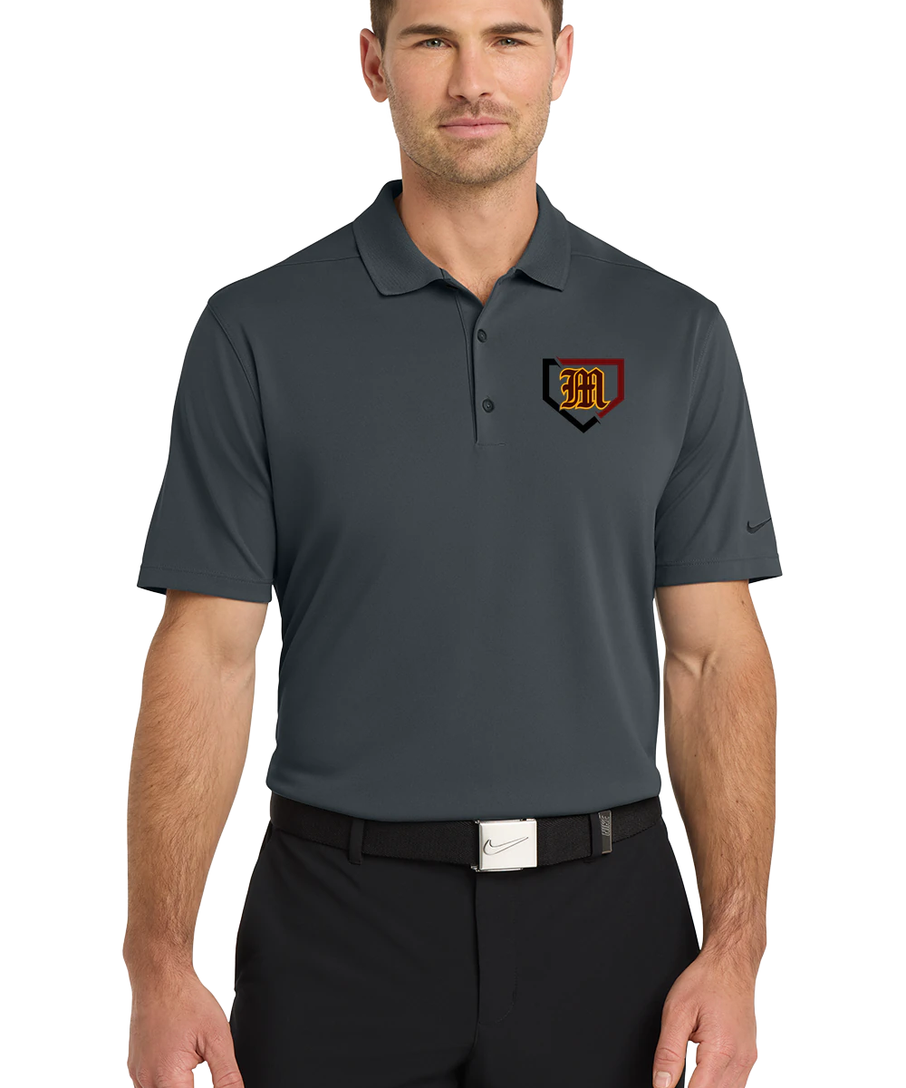 Menomonie Baseball - Anthracite Polo - Left Chest