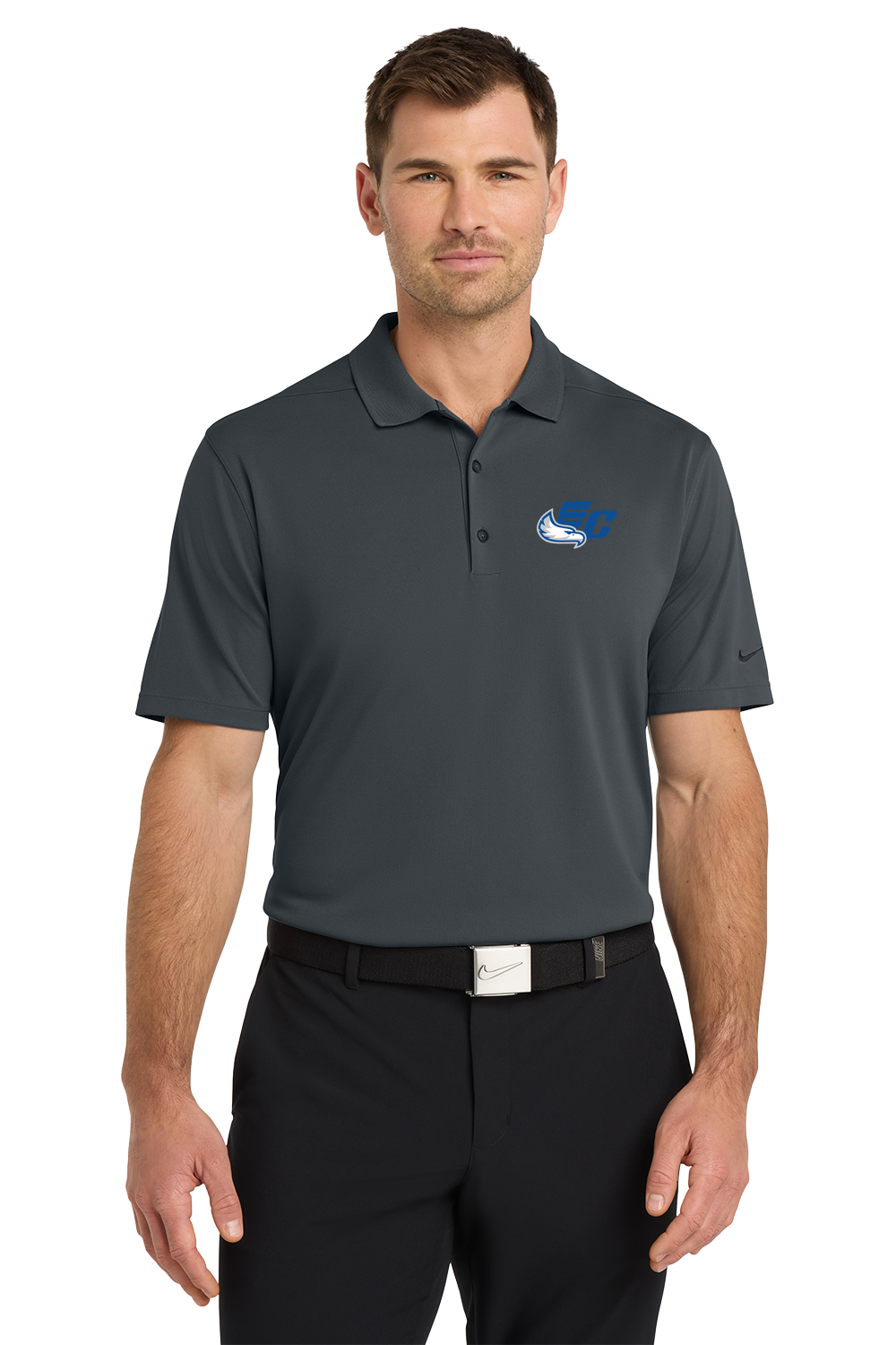 East Central Spring Sports - Anthracite Polo - Left Chest