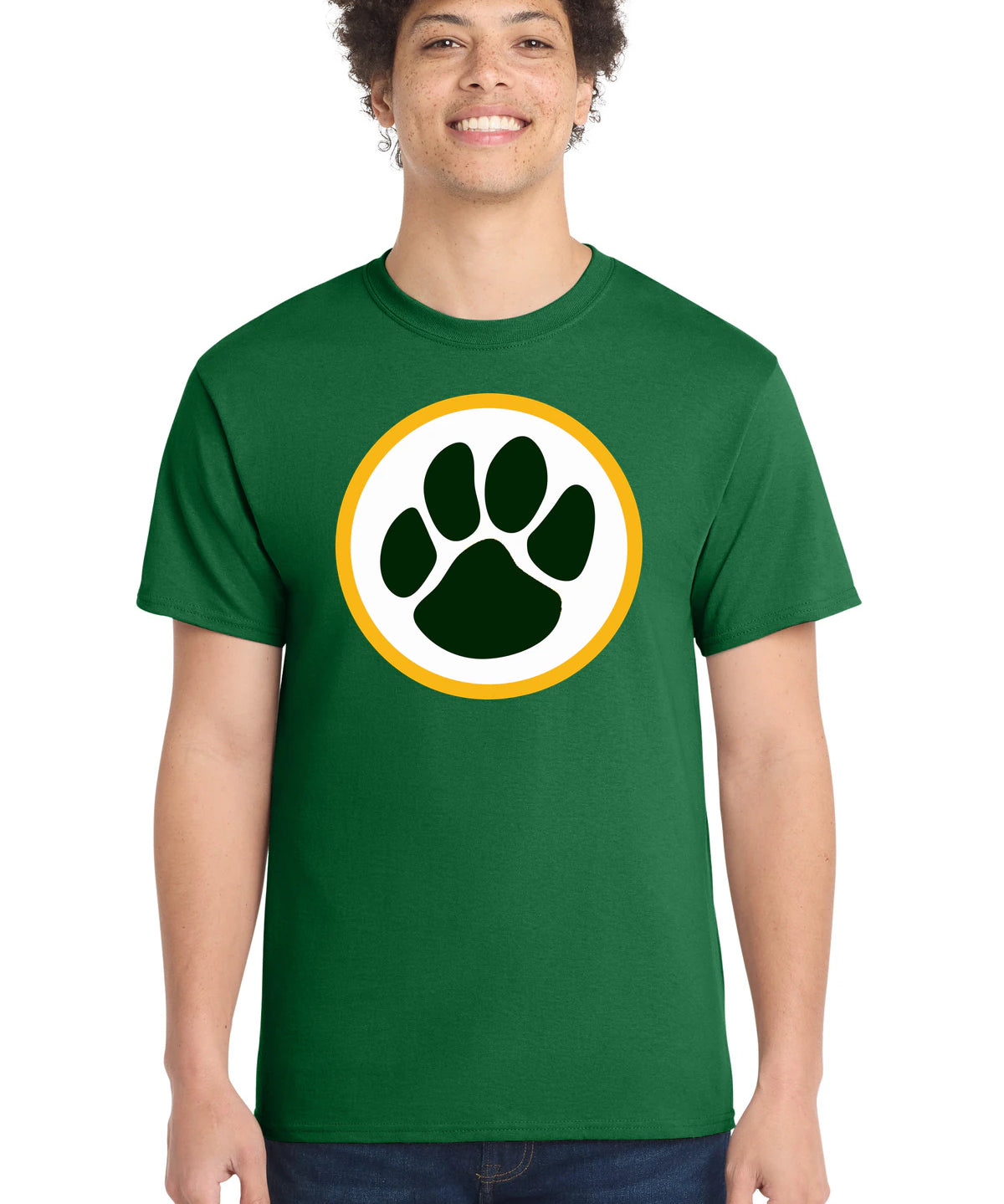 Ashwaubenon High School Football (Boys) - Athletic Kelly Port & Co Core Cotton Tee. PC54