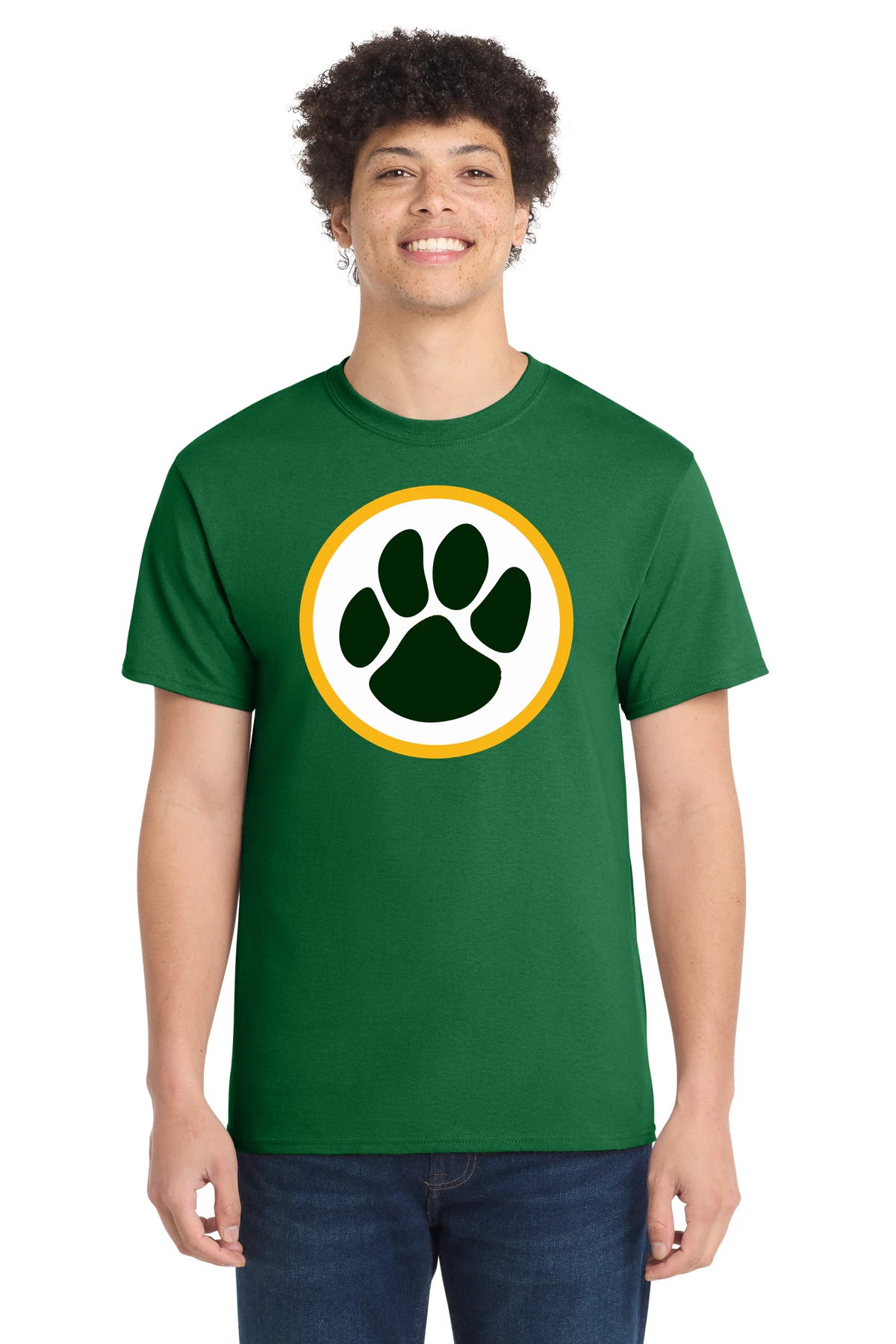 Ashwaubenon High School Football (Boys) - Athletic Kelly Port & Co Core Cotton Tee. PC54