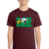 Maple River High School hockey_boys - Athletic Maroon Port & Co Core Cotton Tee. PC54