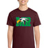Maple River High School hockey_boys - Athletic Maroon Port & Co Core Cotton Tee. PC54