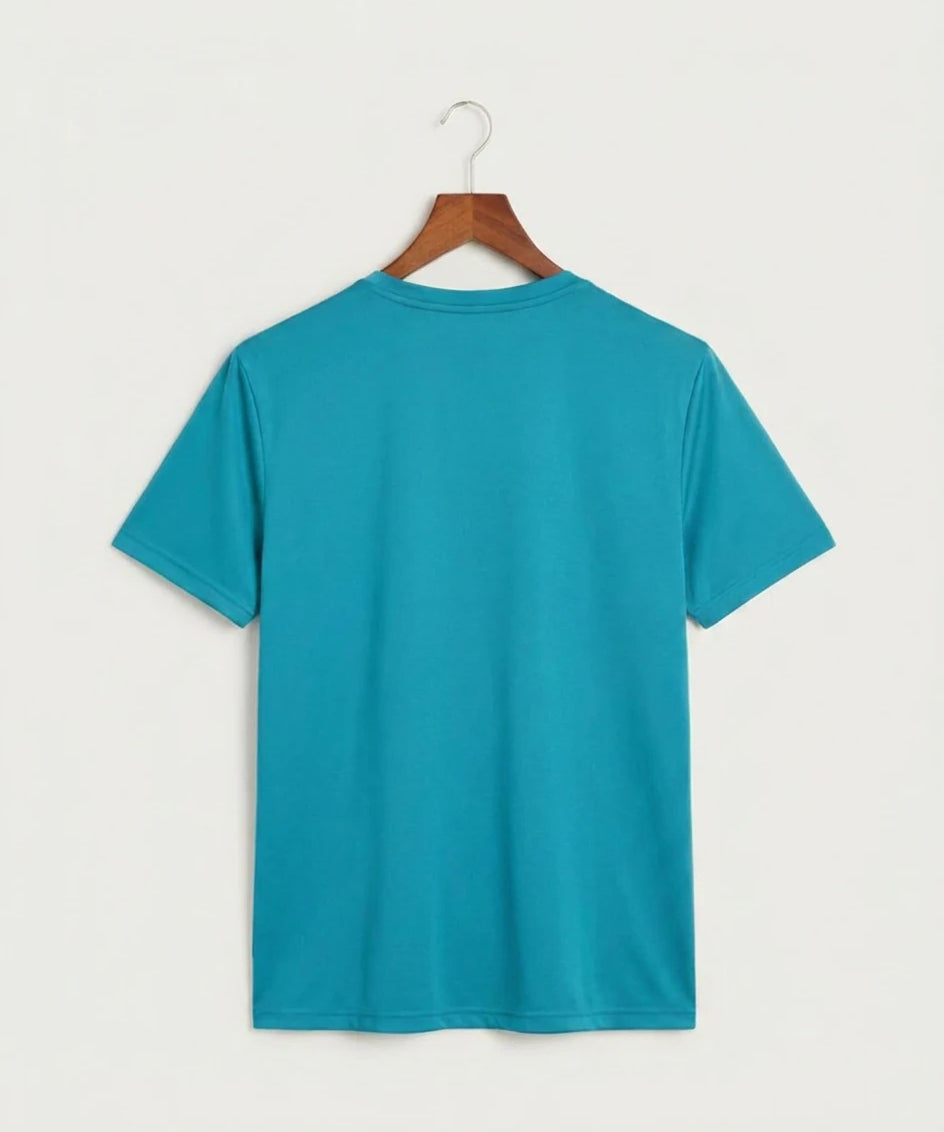 Lake Crystal-Welcome-Memorial High School Football (Boys) - Atomic Blue Sport-Tek PosiCharge Competitor Tee. ST350 (back)