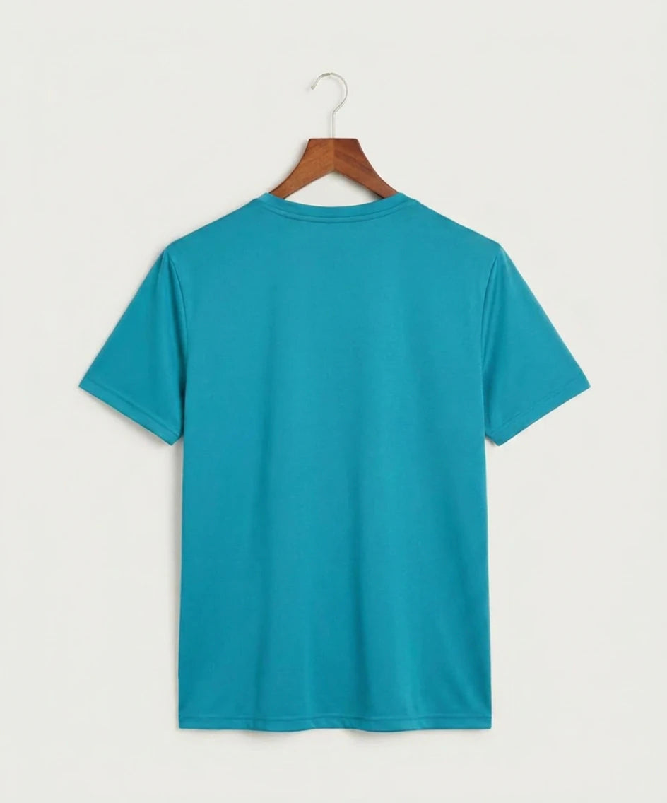 Lake Crystal-Welcome-Memorial High School Football (Boys) - Atomic Blue Sport-Tek PosiCharge Competitor Tee. ST350 (back)