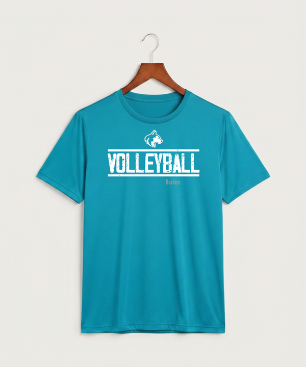 Owatonna High School Volleyball (Girls) - Atomic Blue Sport-Tek PosiCharge Competitor Tee. ST350