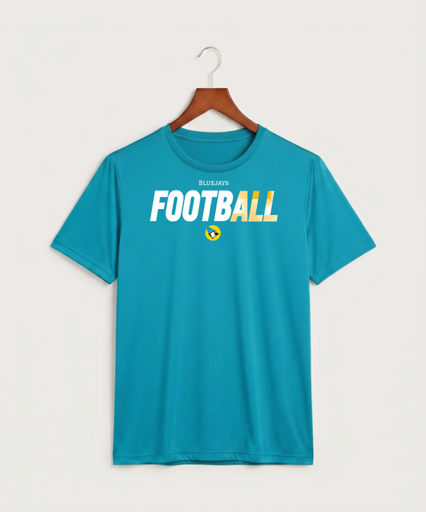 Waseca High School Football (Boys) - Atomic Blue Sport-Tek PosiCharge Competitor Tee. ST350