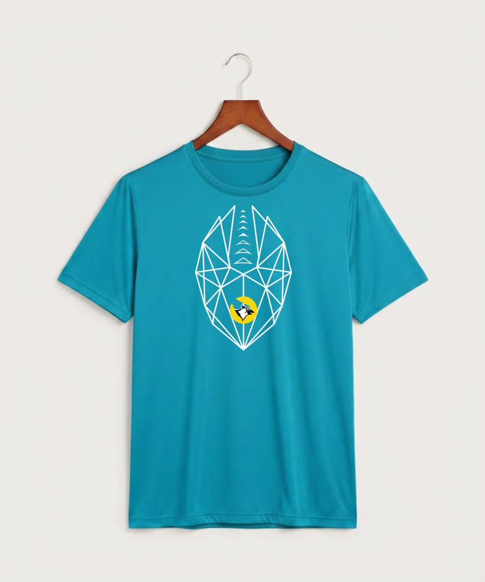 Waseca High School Football (Boys) - Atomic Blue Sport-Tek PosiCharge Competitor Tee. ST350
