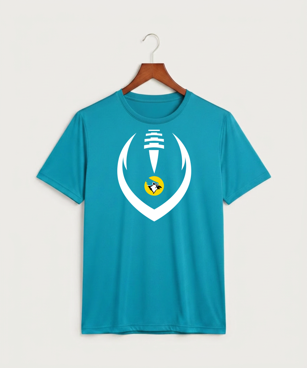 Waseca High School Football (Boys) - Atomic Blue Sport-Tek PosiCharge Competitor Tee. ST350