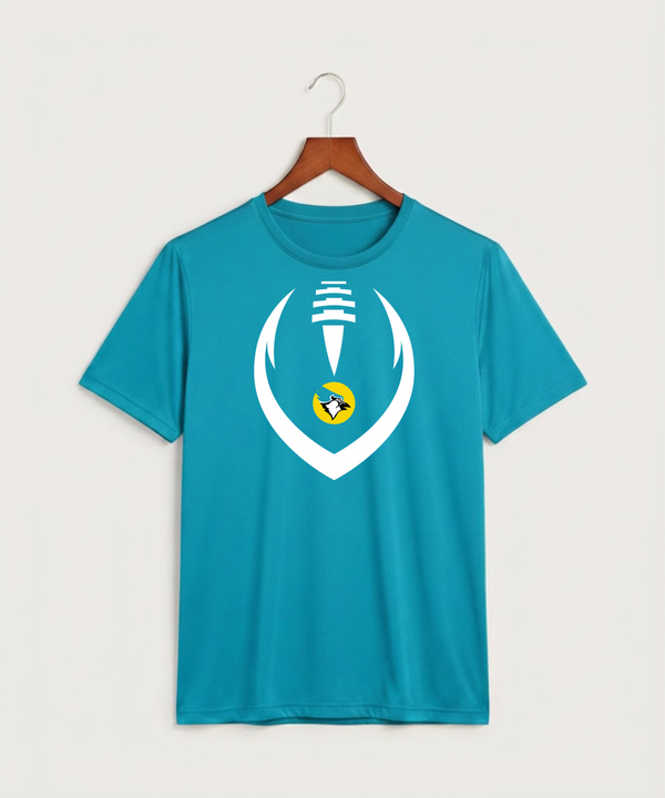 Waseca High School Football (Boys) - Atomic Blue Sport-Tek PosiCharge Competitor Tee. ST350