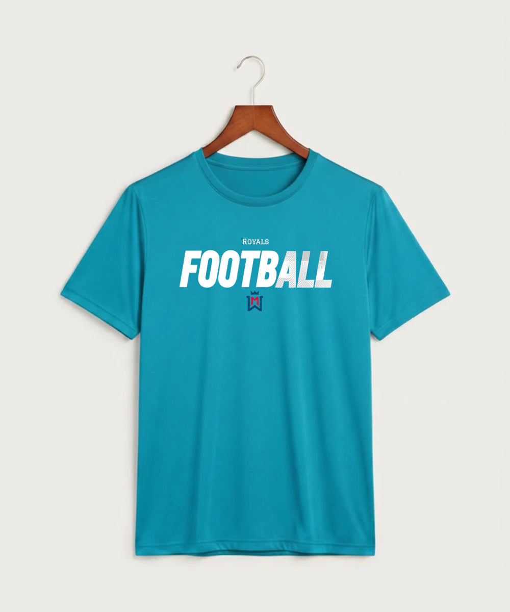 Watertown Mayer High School Football (Boys) - Atomic Blue Sport-Tek PosiCharge Competitor Tee. ST350