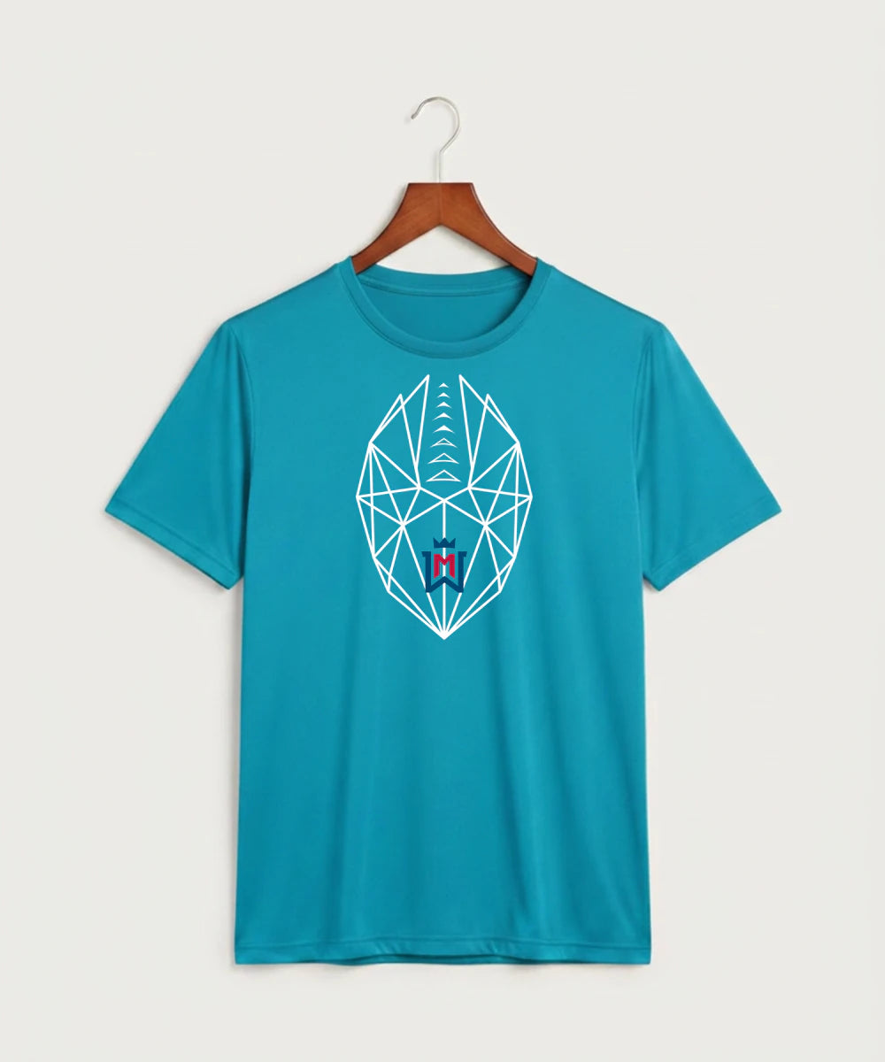Watertown Mayer High School Football (Boys) - Atomic Blue Sport-Tek PosiCharge Competitor Tee. ST350