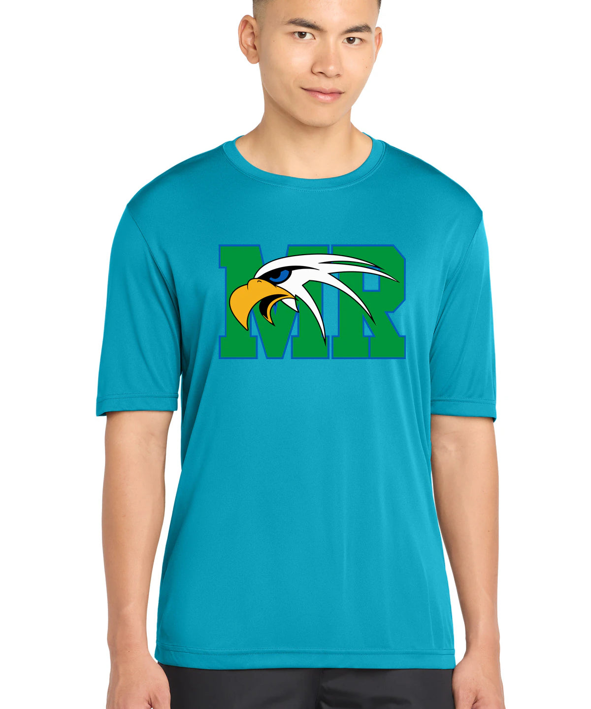 Maple River High School hockey_boys - Atomic Blue Sport-Tek PosiCharge Competitor Tee. ST350
