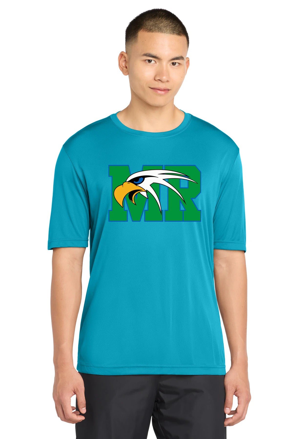 Maple River High School hockey_boys - Atomic Blue Sport-Tek PosiCharge Competitor Tee. ST350