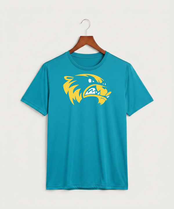 Wadena Deer Creek High School Football (Boys) - Atomic Blue Sport-Tek PosiCharge Competitor Tee. ST350