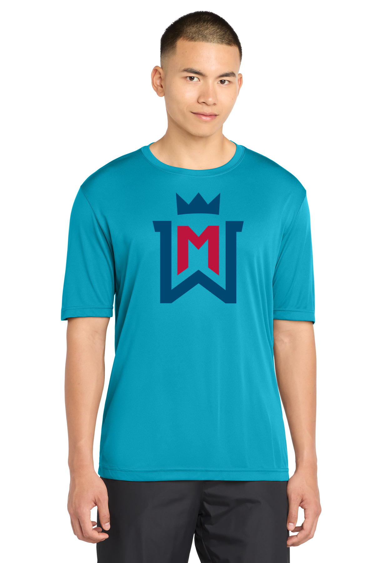 Watertown-Mayer Football - Atomic Blue Sport-Tek PosiCharge Competitor Tee. ST350