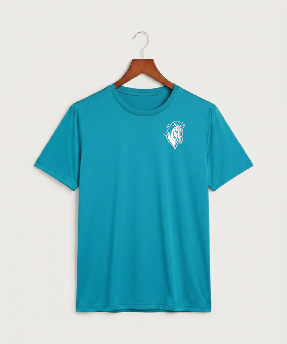 Mora High School Football (Boys) - Atomic Blue Sport-Tek PosiCharge Competitor Tee. ST350