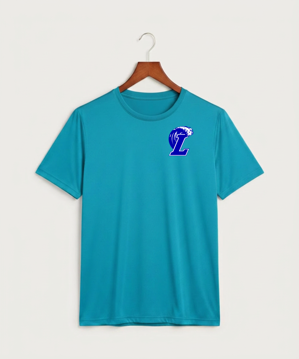 Lakeview High School Football (Boys) - Atomic Blue Sport-Tek PosiCharge Competitor Tee. ST350