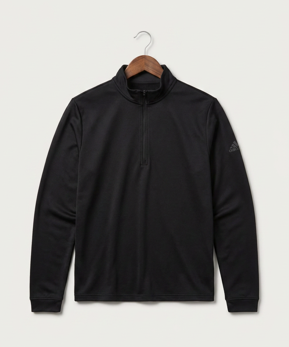 Duluth East High School Cheer (Coed) - Black Men's Ultimate365 Lightweight Quarter-Zip Pullover