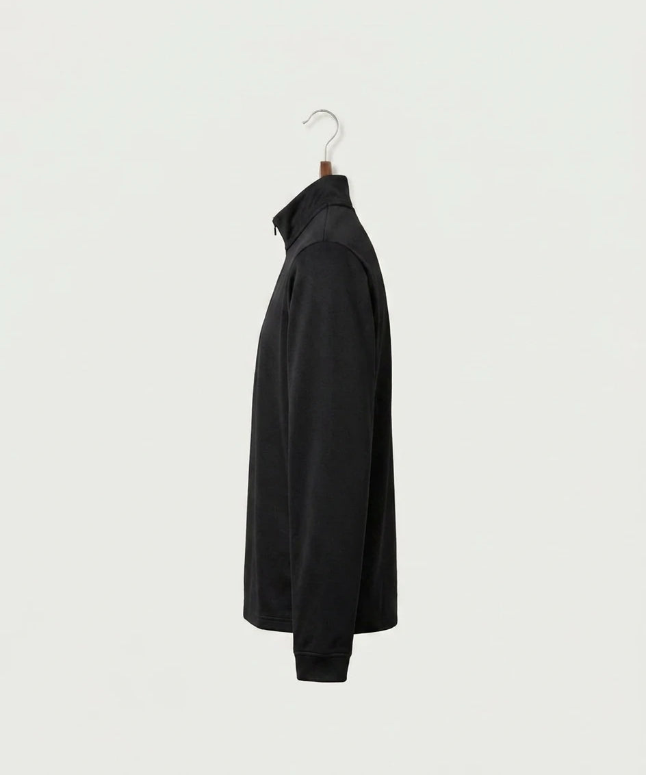 Byron High School Volleyball (Girls) - Black Men's Ultimate365 Lightweight Quarter-Zip Pullover (side)