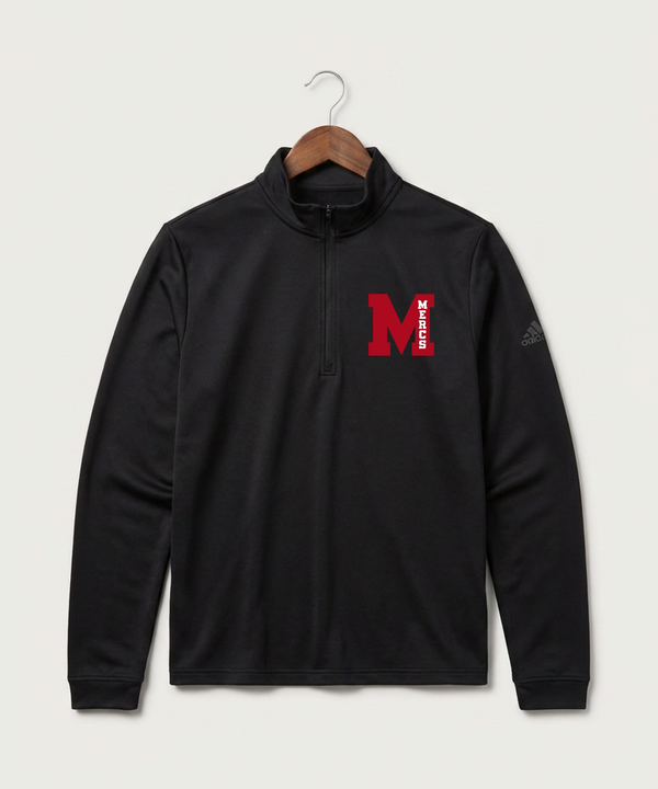 Mcgregor High School Football (Boys) - Black Men's Ultimate365 Lightweight Quarter-Zip Pullover