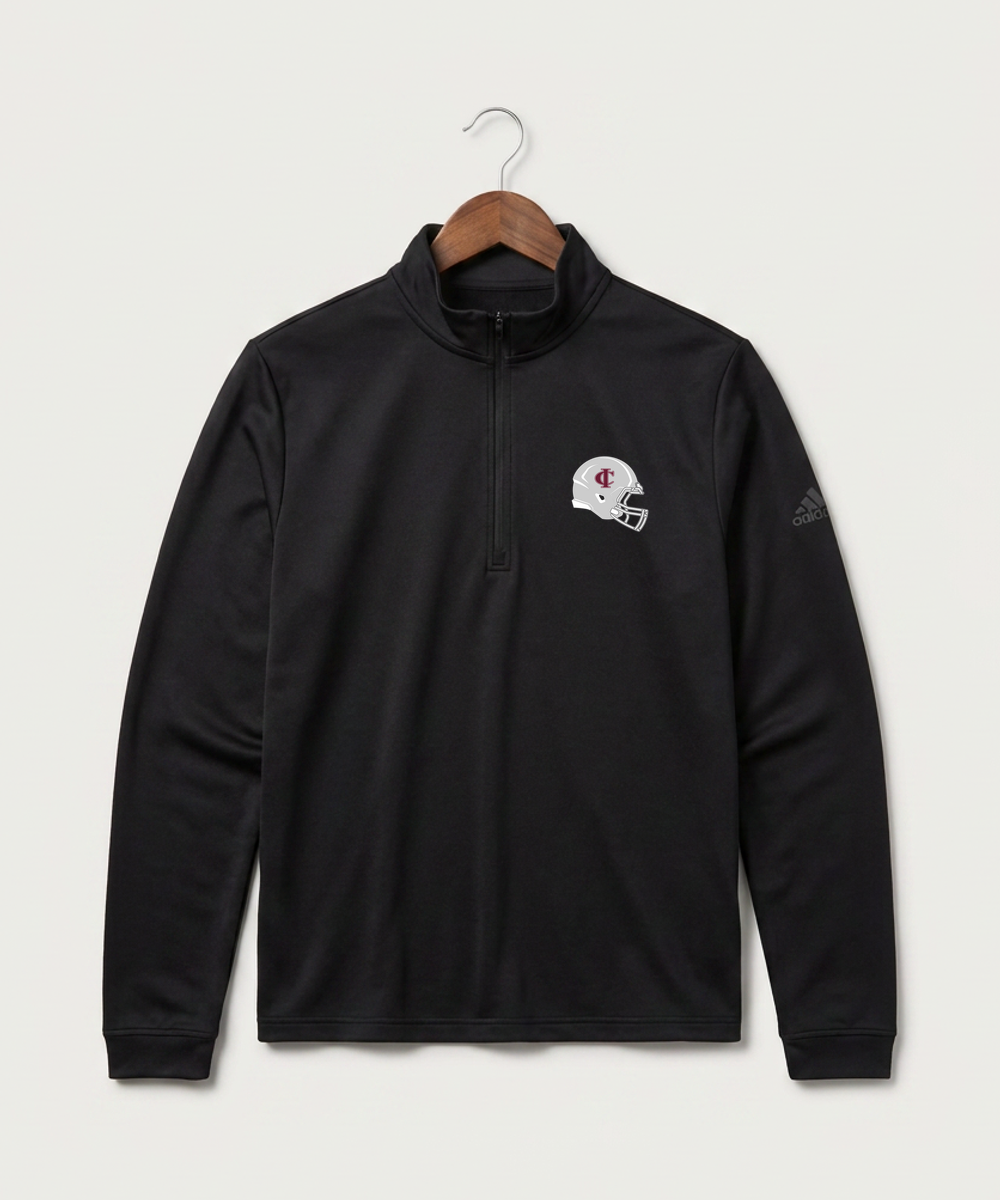 Crosby Ironton High School Football (Boys) - Black Men's Ultimate365 Lightweight Quarter-Zip Pullover