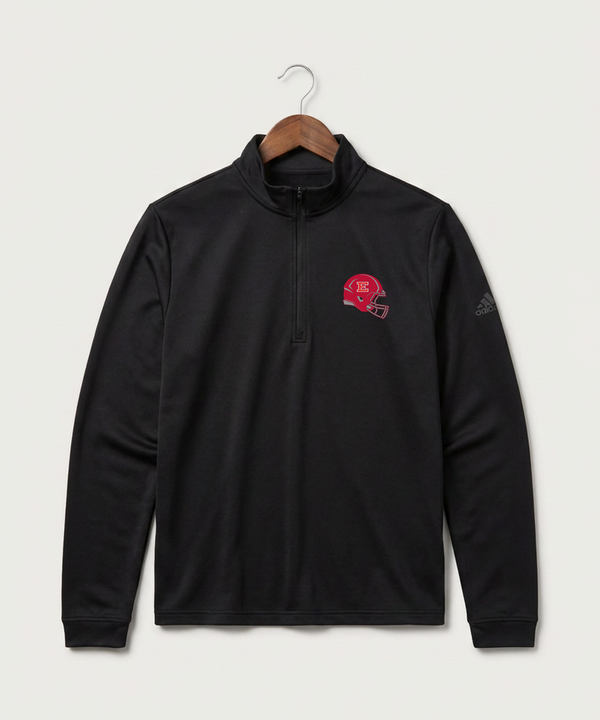 Duluth East High School Football (Boys) - Black Men's Ultimate365 Lightweight Quarter-Zip Pullover