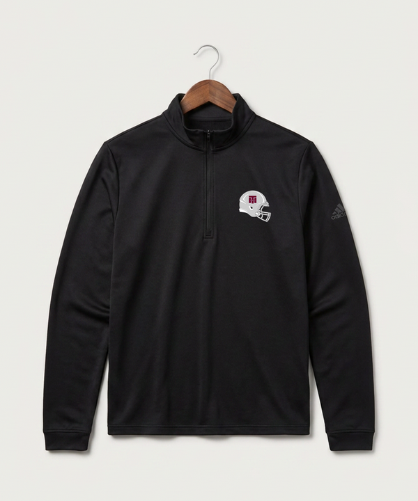 Two Harbors High School Football (Boys) - Black Men's Ultimate365 Lightweight Quarter-Zip Pullover