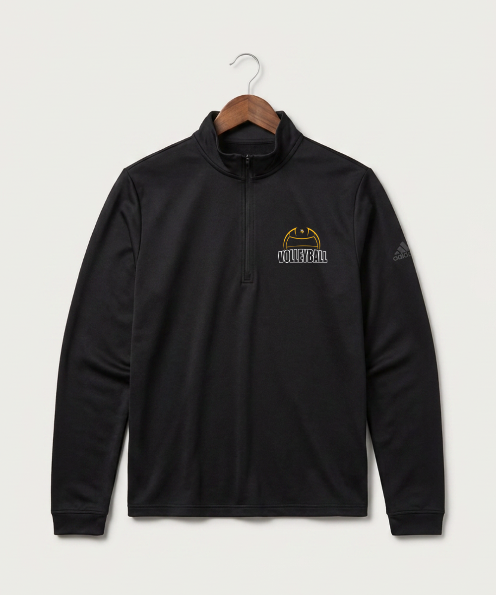 Hayfield High School Volleyball (Girls) - Black Men's Ultimate365 Lightweight Quarter-Zip Pullover
