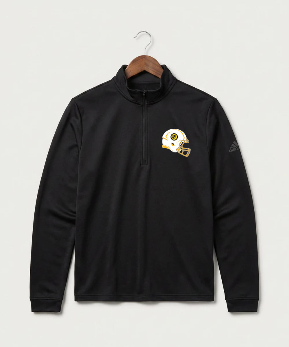 New London Spicer High School Football (Boys) - Black Men's Ultimate365 Lightweight Quarter-Zip Pullover