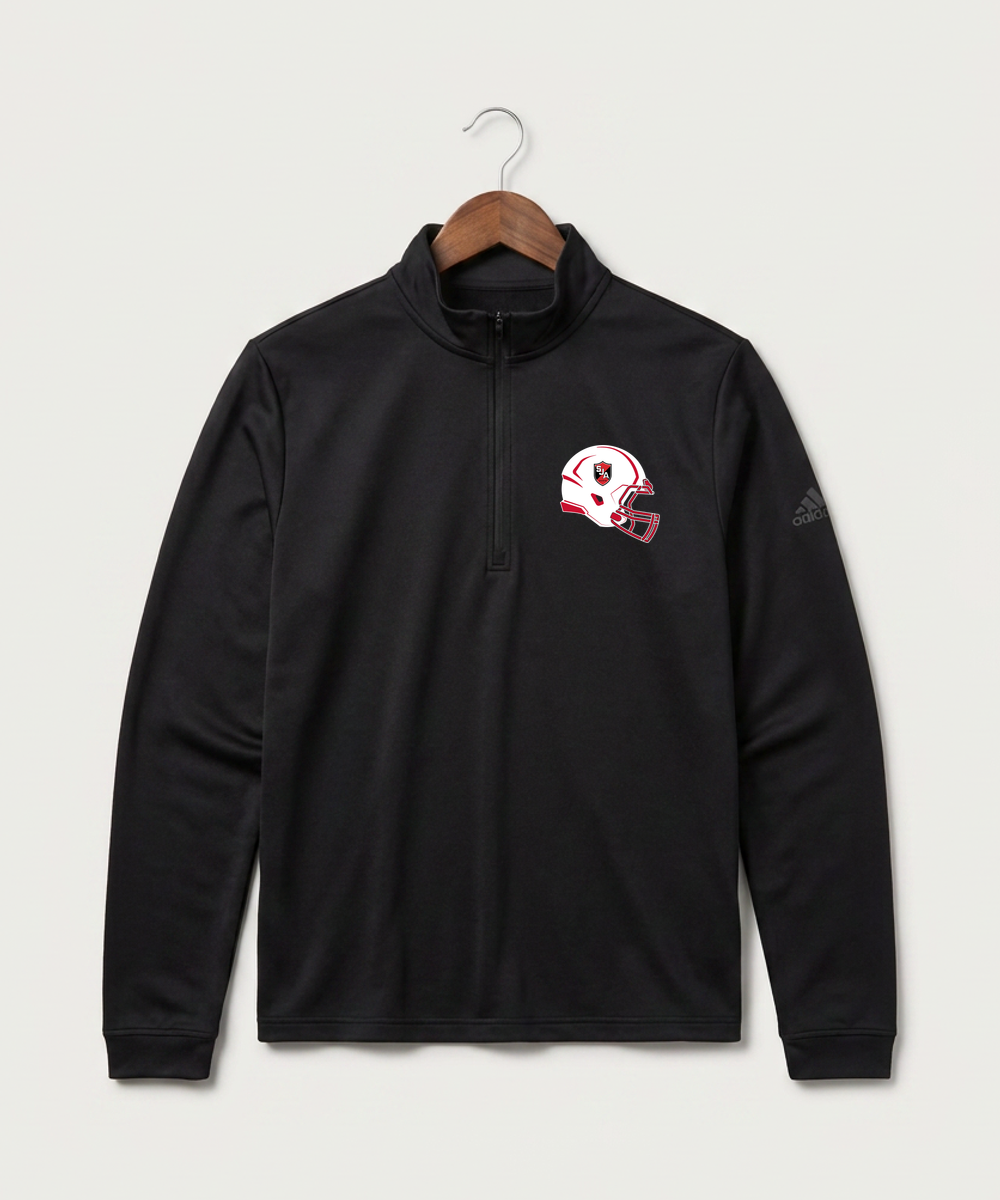 Saint James High School Football (Boys) - Black Men's Ultimate365 Lightweight Quarter-Zip Pullover