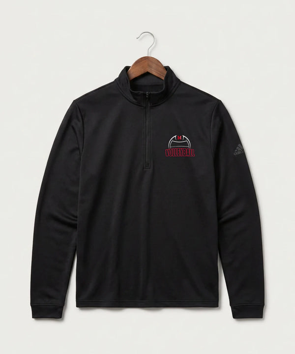 Mcgregor High School Volleyball (Girls) - Black Men's Ultimate365 Lightweight Quarter-Zip Pullover