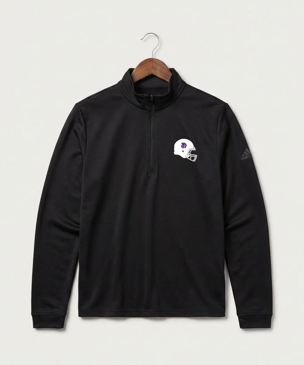 Barnesville High School Football (Boys) - Black Men's Ultimate365 Lightweight Quarter-Zip Pullover
