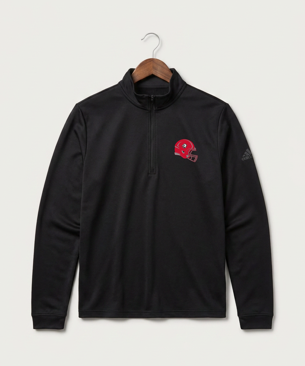 Buffalo High School Football (Boys) - Black Men's Ultimate365 Lightweight Quarter-Zip Pullover