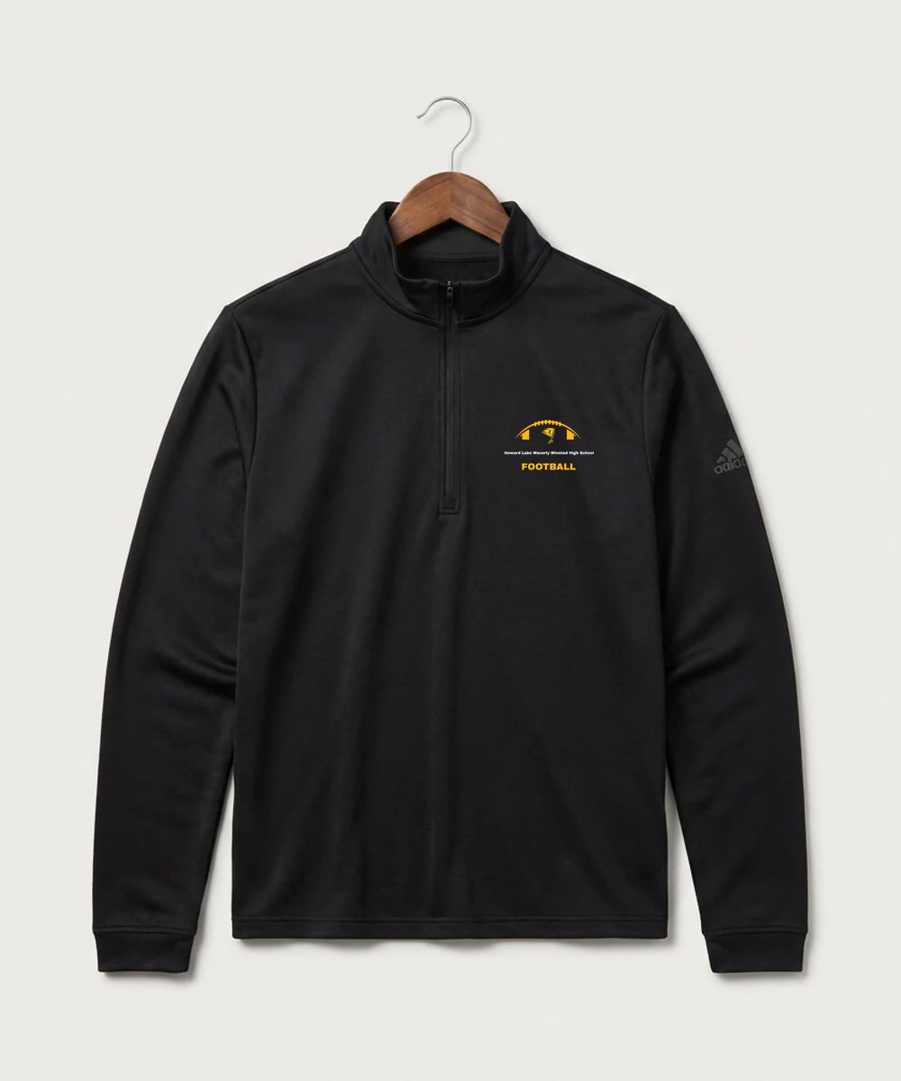 Howard Lake Waverly Winsted High School Football (Boys) - Black Men's Ultimate365 Lightweight Quarter-Zip Pullover