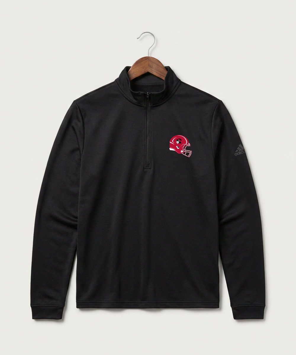 Border West Football (Boys) - Black Men's Ultimate365 Lightweight Quarter-Zip Pullover