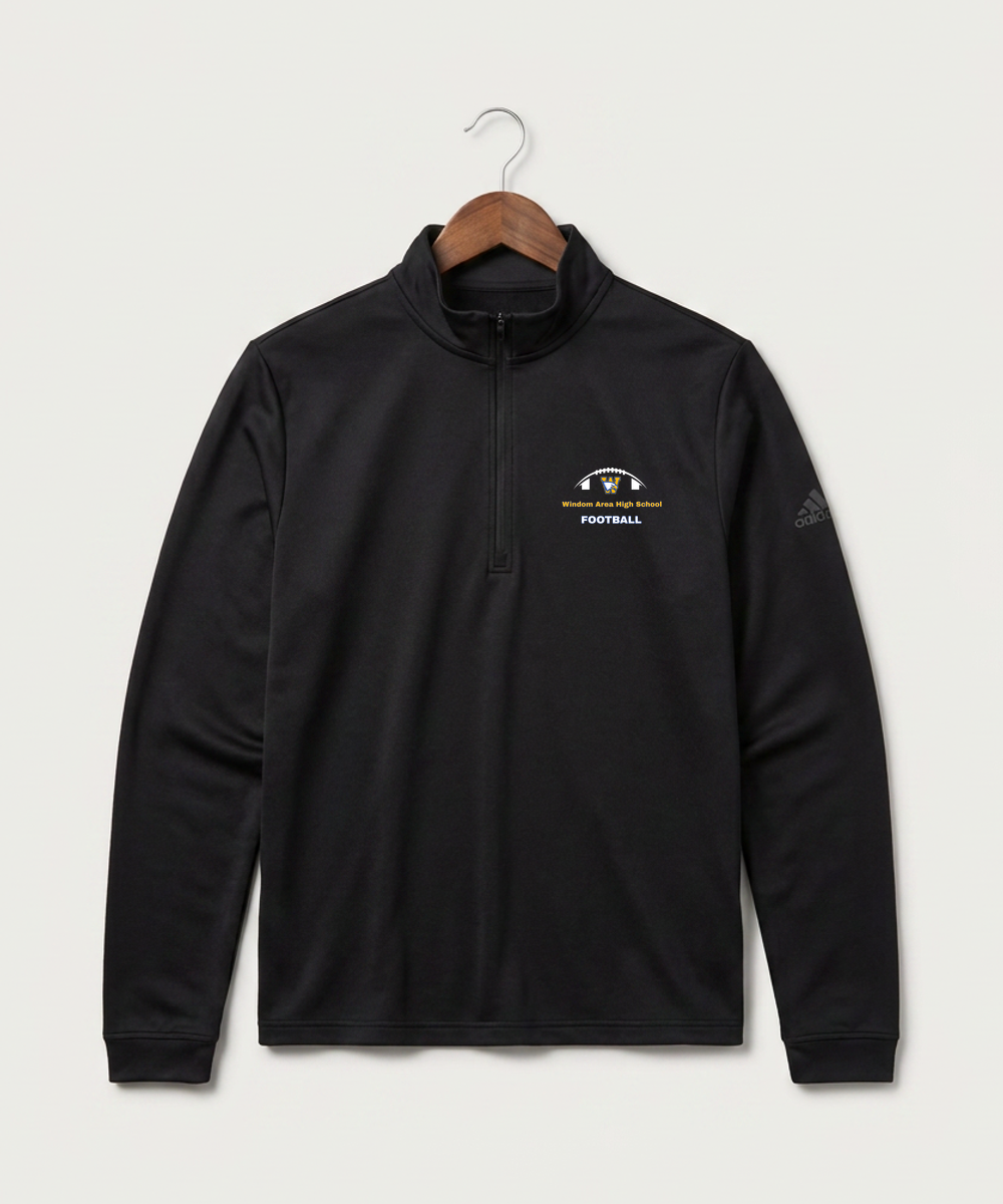 Windom Area High School Football (Boys) - Black Men's Ultimate365 Lightweight Quarter-Zip Pullover