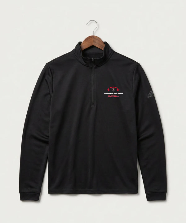 Worthington High School Football (Boys) - Black Men's Ultimate365 Lightweight Quarter-Zip Pullover