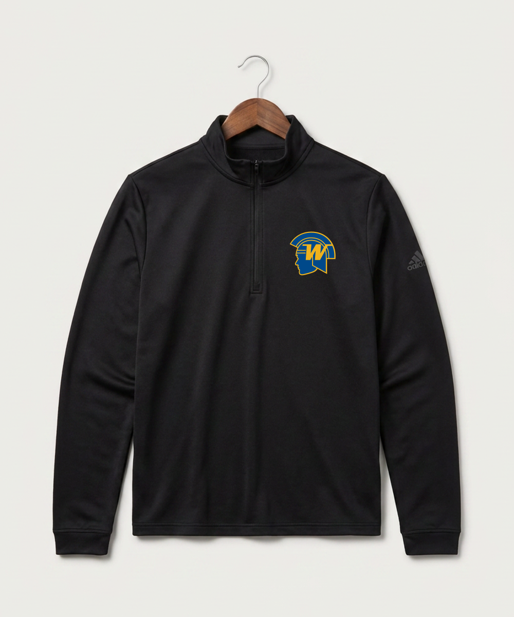 Wayzata High School Football (Boys) - Black Men's Ultimate365 Lightweight Quarter-Zip Pullover