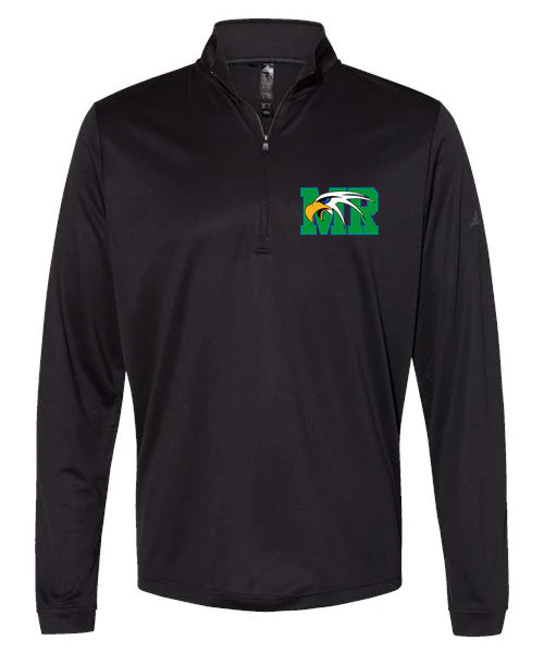Maple River High School hockey_boys - Black Men's Ultimate365 Lightweight Quarter-Zip Pullover