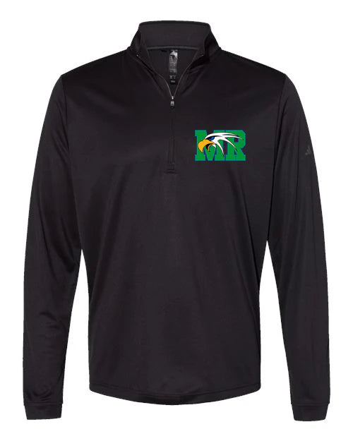 Maple River High School hockey_boys - Black Men's Ultimate365 Lightweight Quarter-Zip Pullover