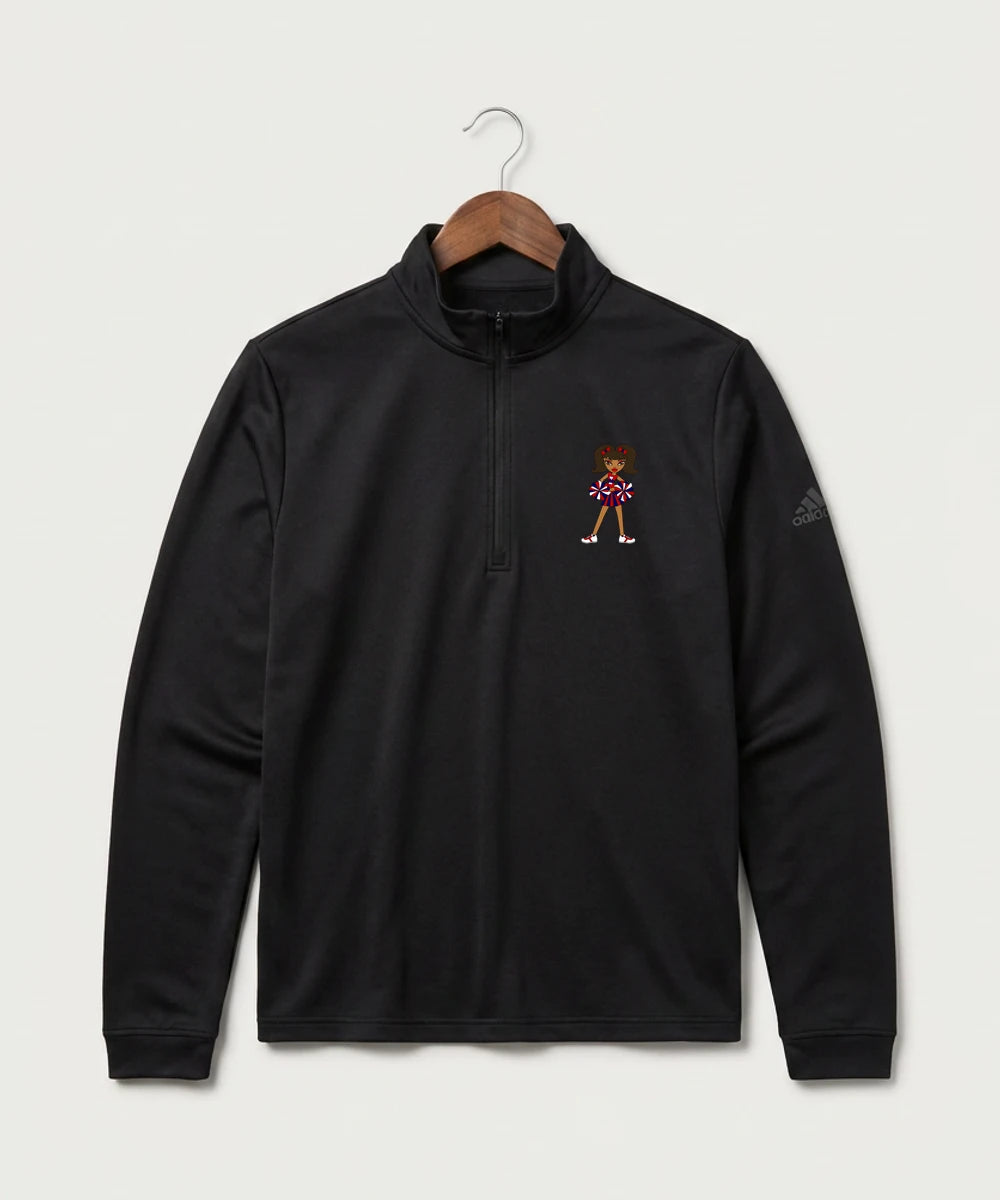 Independence High School Cheer Team - Black Men's Ultimate365 Lightweight Quarter-Zip Pullover